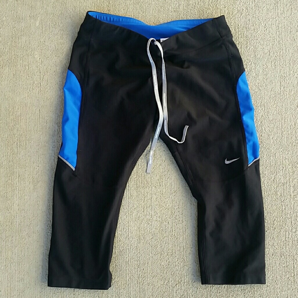 Nike running Capri pants Dri-fit women's athletic